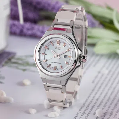 Casio Baby-g 'white' In Silver