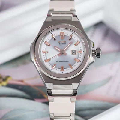 Casio Baby-g 'white' In Silver