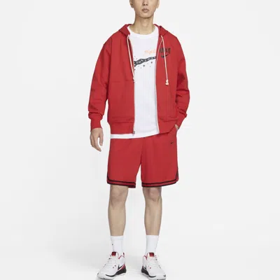 Nike Performance Dri-fit Standard Issue Jacket 'red'