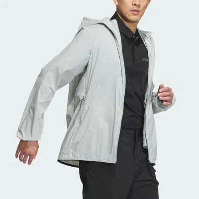 Adidas Originals Adidas Terrex Wind.rdy Jacket 'grey' In Gray