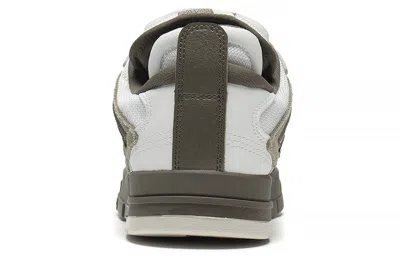 Li-ning Wave Pro 'white Olive Green' In Gray