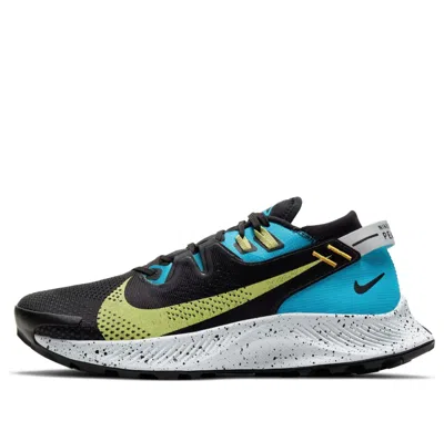 Nike (wmns)  Pegasus Trail 2 'laser Blue Limelight' In Black
