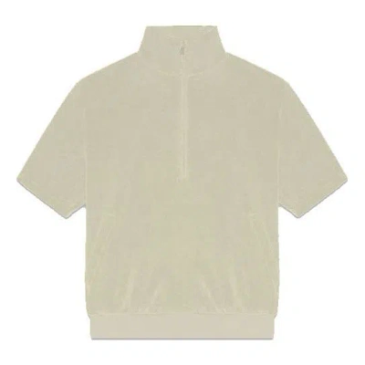 Essentials (wmns) Fear Of God  Ss22 Velour Mockneck Pullover 'sea Foam' In Neutral