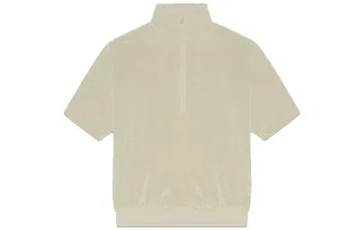 Essentials (wmns) Fear Of God  Ss22 Velour Mockneck Pullover 'sea Foam' In Neutral