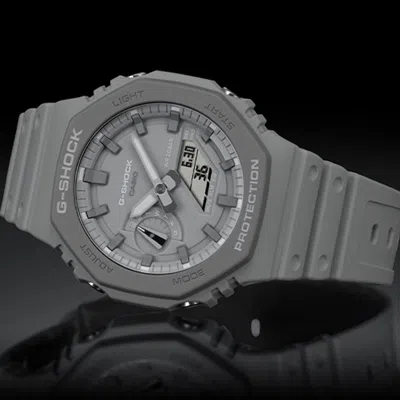 Casio G-shock Analog-digital 'grey' In Gray