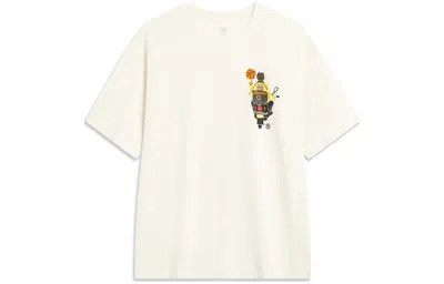 Li-ning Badfive Graphic T-shirt 'white'