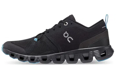 On (wmns)  Running Cloud X 3 Shift 'black Niagara Blue'