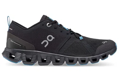 On (wmns)  Running Cloud X 3 Shift 'black Niagara Blue'