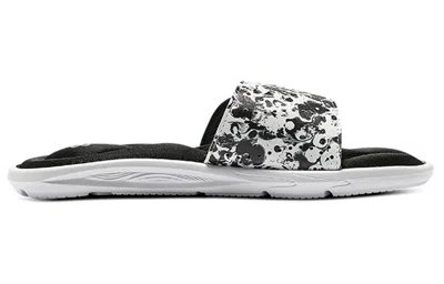 Under Armour (wmns)  Ignite 6 Graphic Strap Slide 'black White'