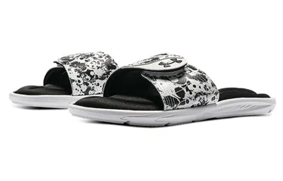 Under Armour (wmns)  Ignite 6 Graphic Strap Slide 'black White'