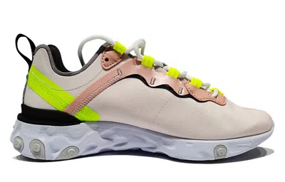 Nike (wmns)  React Element 55 Premium 'light Soft Pink Volt' In Neutral