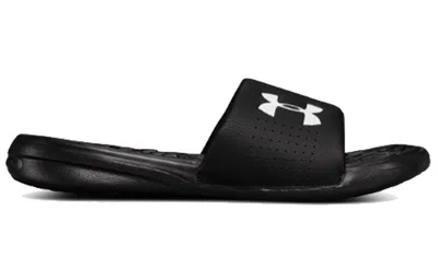 Under Armour Playmaker Fixed Strap Slippers Black