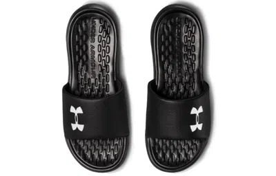 Under Armour Playmaker Fixed Strap Slippers Black