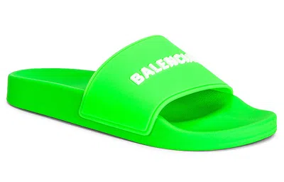Balenciaga (wmns)  Pool Slide 'neon Green'