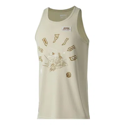 Li-ning Badfive Cartoon Graphic Basketball Jersey 'light Brown' In Pattern