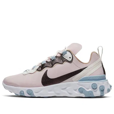 Nike (wmns)  React Element 55 Se 'barely Rose' In Blue