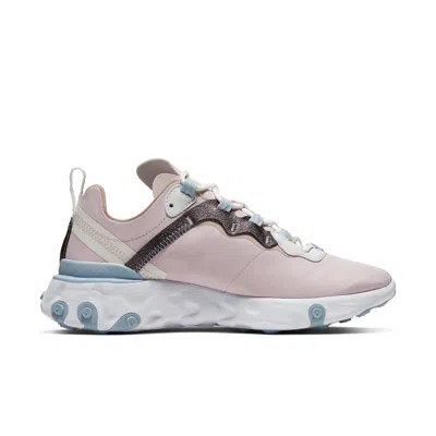 Nike (wmns)  React Element 55 Se 'barely Rose' In Blue