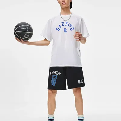 Li-ning Badfive Logo T-shirt 'white Blue'