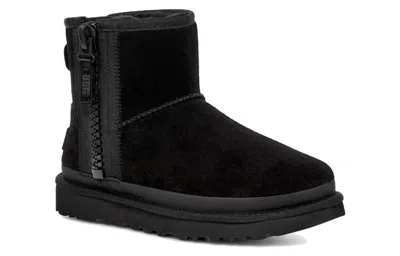 Ugg (wmns)  Classic Mini Zipper Tape Logo Boot 'black'
