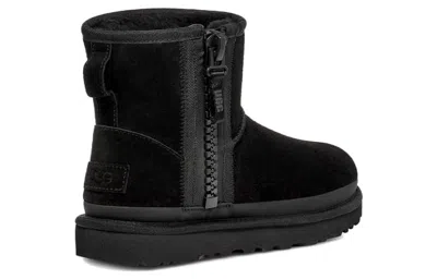 Ugg (wmns)  Classic Mini Zipper Tape Logo Boot 'black'