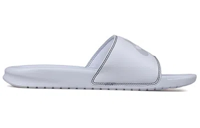 Nike (wmns)  Benassi Jdi Slides 'pure Platinum' In Black