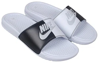Nike (wmns)  Benassi Jdi Slides 'pure Platinum' In Black