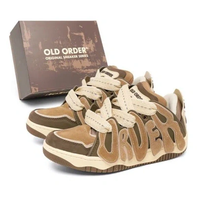 Old Order Skater/001 'coffee Suede' In Brown