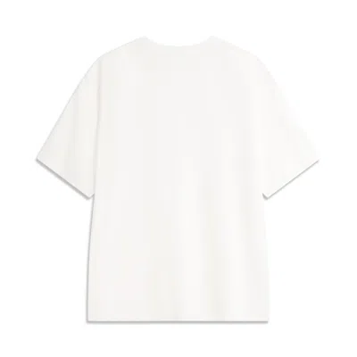 Li-ning Small Logo T-shirt 'white' In Neutral
