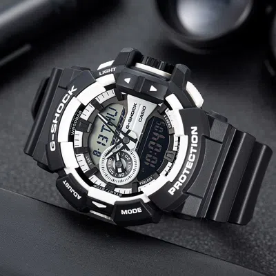 Casio G-shock Analog-digital 'black White'