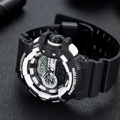 Casio G-shock Analog-digital 'black White'