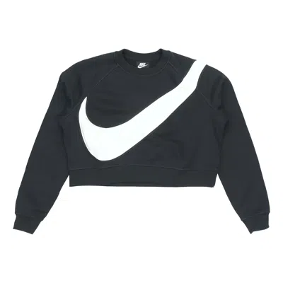 Nike (wmns)  Sportswear Swoosh Large Round Neck Black