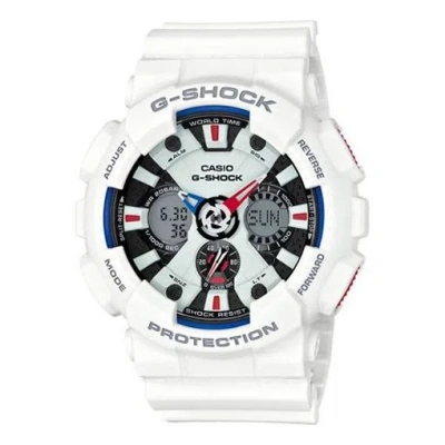 Casio G-shock Analog-digital 'white' In Neutral