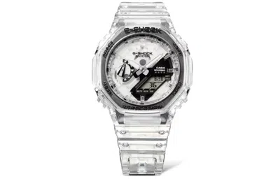 Casio G-shock Digital-analog 'clear' In Metallic
