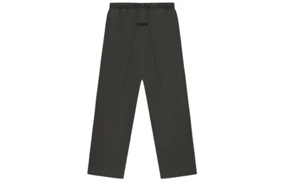 Essentials Fear Of God  Ss24 Relaxed Pants 'ink' In Black