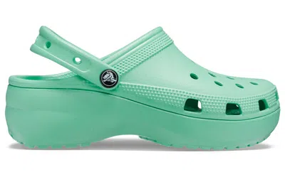 Crocs Classic Platform Sabots Femmes Jade Stone 41