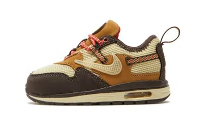 Nike (td)  X Travis Scott Air Max 1 'baroque Brown'