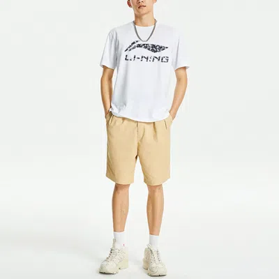 Li-ning Digital Graphic T-shirt 'white'
