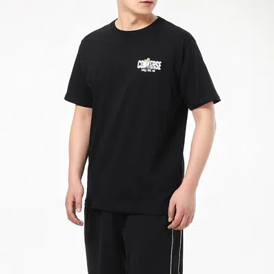 Converse Keep Moving Short Sleeve T-shirt 'black'