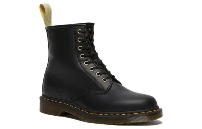 Dr. Martens Crewson Nubuck Leather Casual Boots Size 13.0 In Black