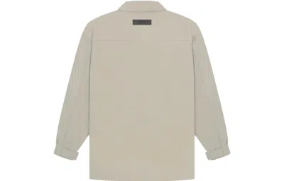 Essentials Fear Of God  Drop2 Ss23 Ls Barn Jacket 'sand' In Neutral