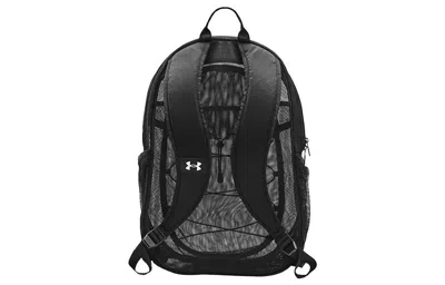 Under Armour Hustle Mesh Backpack In Black