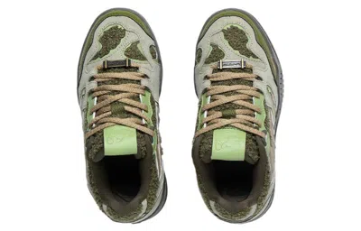 Li-ning Moon White Dream Catching 'olive Green' In Multi