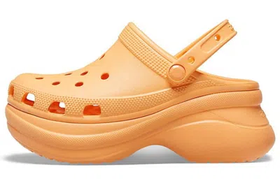 Crocs Platform Sandals In Orange