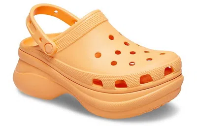 Crocs Platform Sandals In Orange