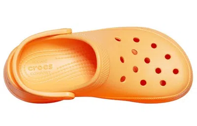 Crocs Platform Sandals In Orange