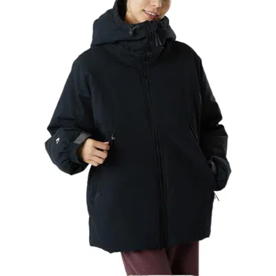 Converse Counter Climate Short Down Jacket 'black' In Blue