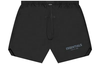 Essentials Fear Of God  Ss21 Volley Shorts Stretch Limo Black