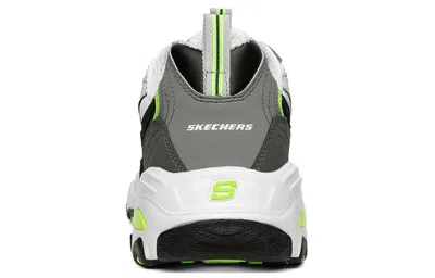 Skechers D'lites 1.0 Sport Shoes Grey/green In Multi