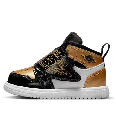 Air Jordan (td)  Sky Jordan 1 Se 'gold Toe' In Brown