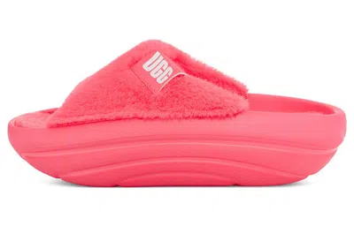 Ugg (wmns)  Foamo Plush Slide 'super Coral' In Pink